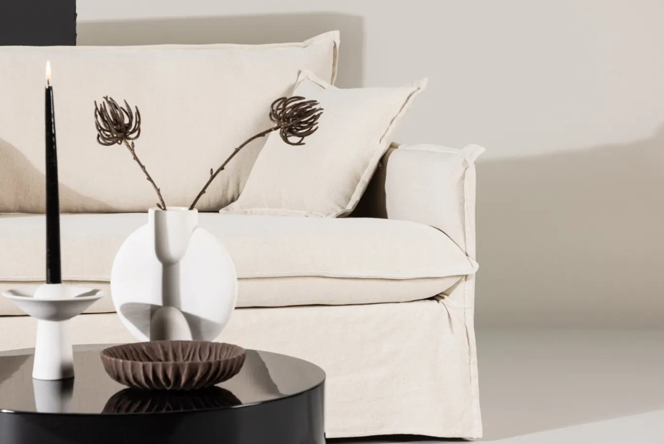Fjôrd 4-zits Bank Nova Beige Linnen