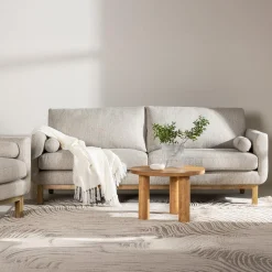 Fjôrd 3-zits Bank Olympos Houtlook Beige