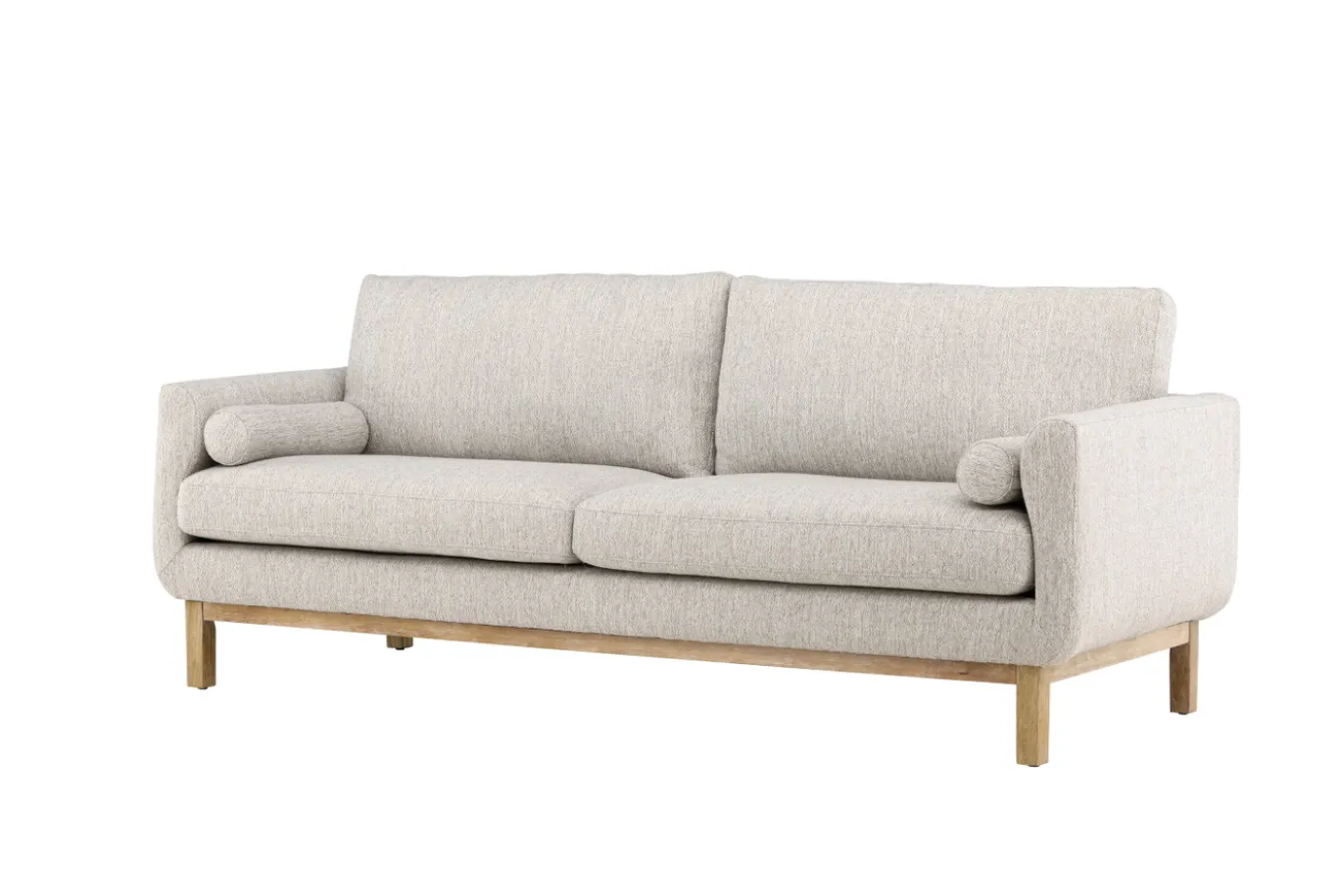 Fjôrd 3-zits Bank Olympos Houtlook Beige