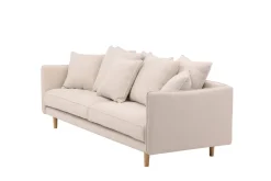Fjôrd 3-Zitsbank Segelskären Whitewash/Beige Linnen