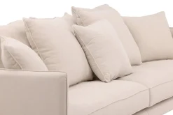 Fjôrd 3-Zitsbank Segelskären Whitewash/Beige Linnen