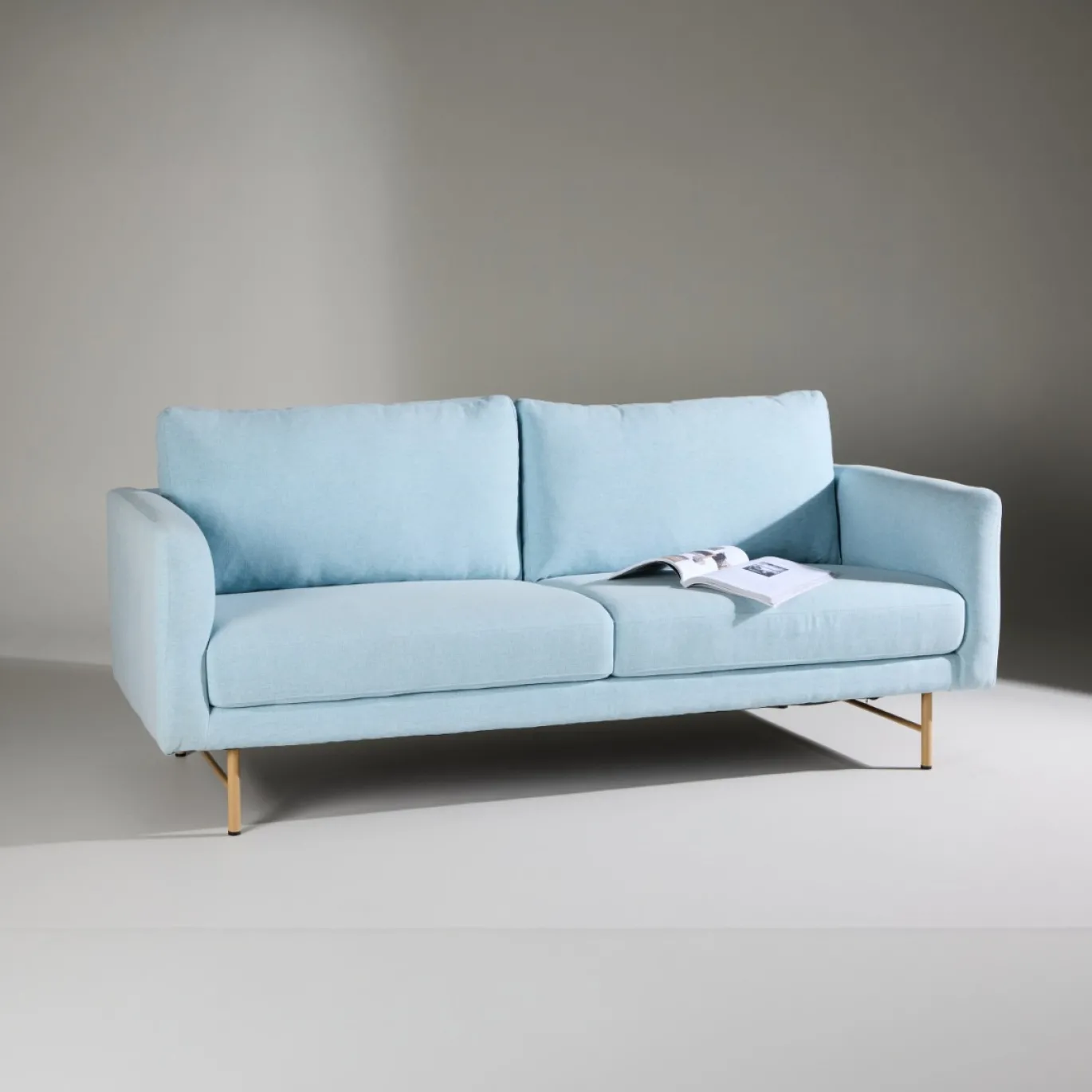 Fjôrd 3-Zitsbank Sky Blauw