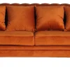 Fjôrd 3-zits Bank Velvet Rusty Oranje