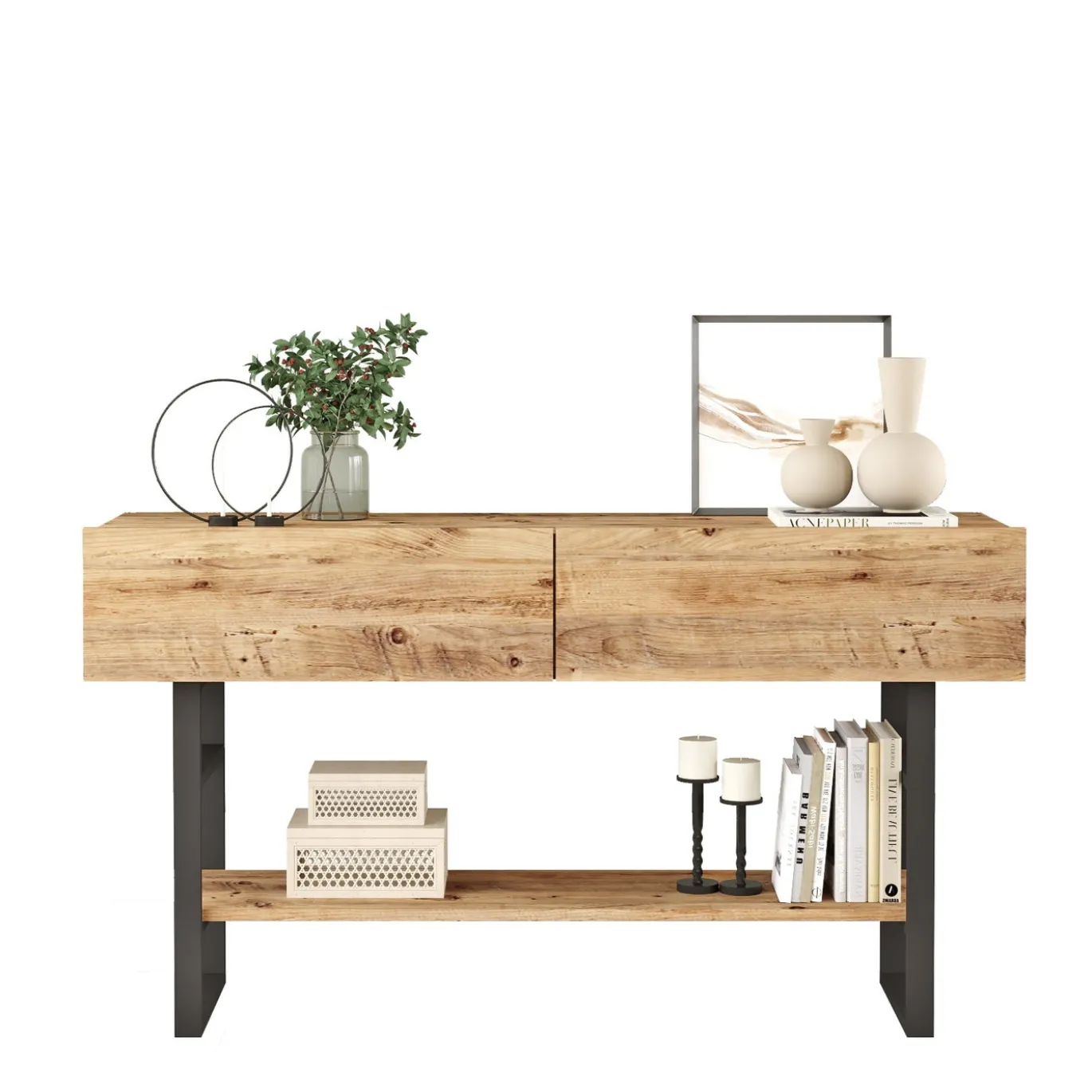Garderobemeubel Dilek Melamine Atlantic Pine