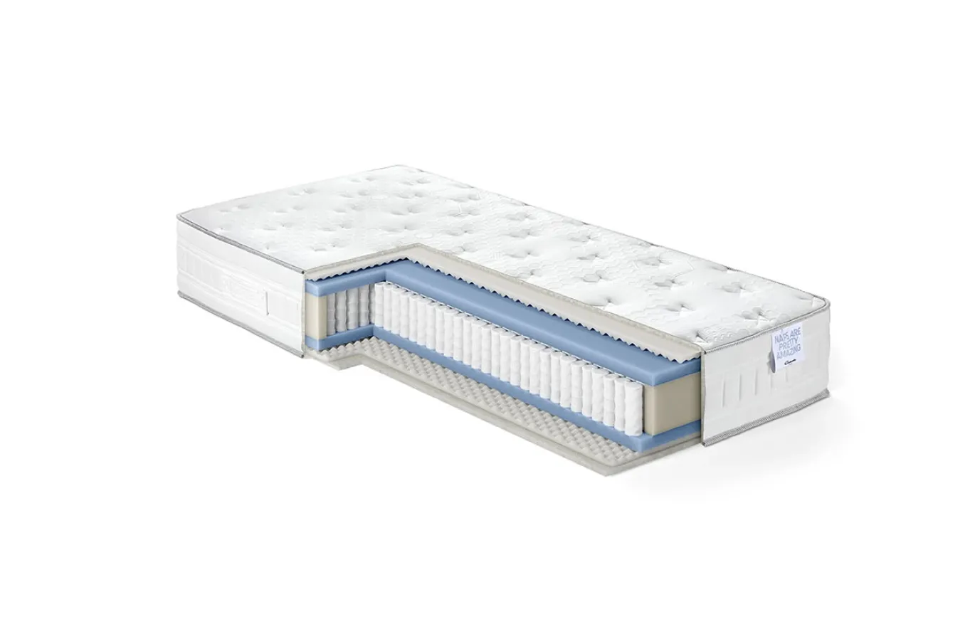 Gestoffeerd Bed Soda Beige 180x200cm - Giga Meubel