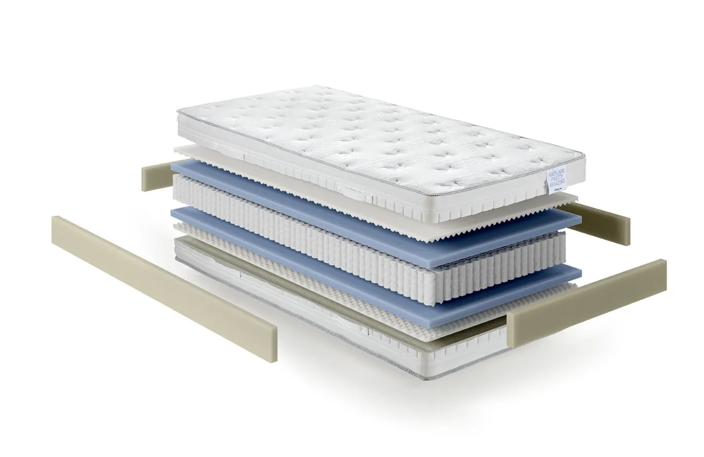Gestoffeerd Bed Soda Beige 180x200cm - Giga Meubel