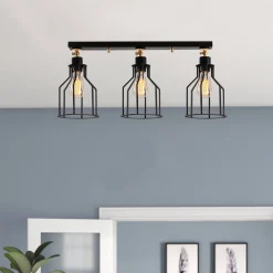 Hanglamp Alacati 3-Lichts Zwart