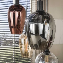 Hanglamp Amfora 7-lichts Artic Zwart - Giga Meubel