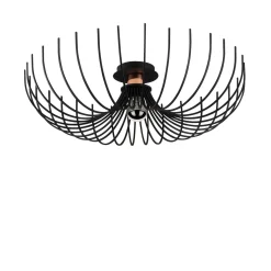 Hanglamp Aspendos Metaal Zwart Ø56cm