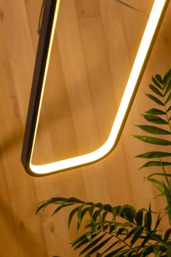 Hanglamp Avenue LED Zwart 120cm - Giga Meubel