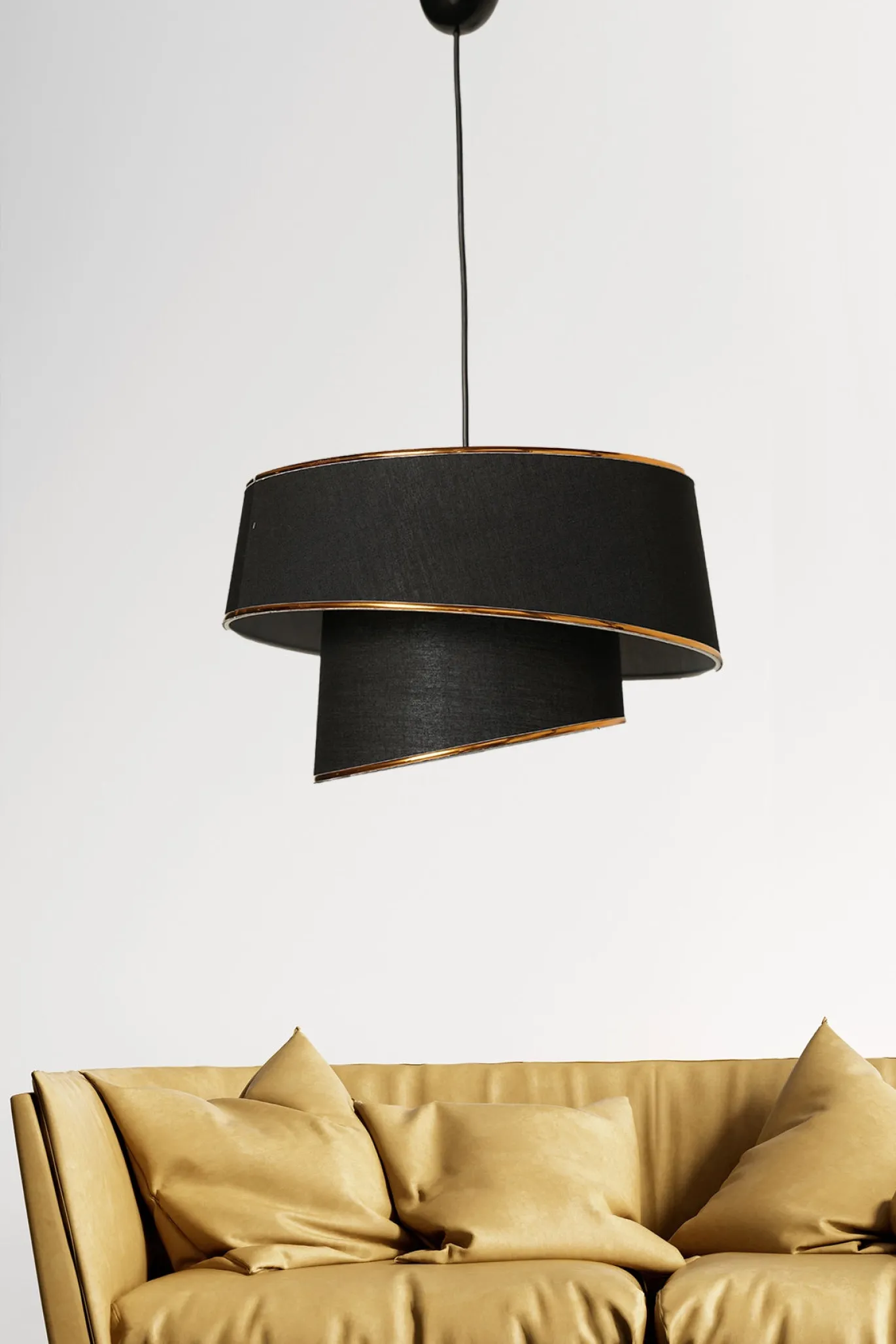 Hanglamp Barette Zwart