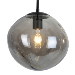 Hanglamp Bart 5-Lichts Smoke Glas - Giga Meubel