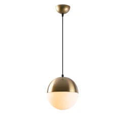 Hanglamp Bastos Goud/Wit