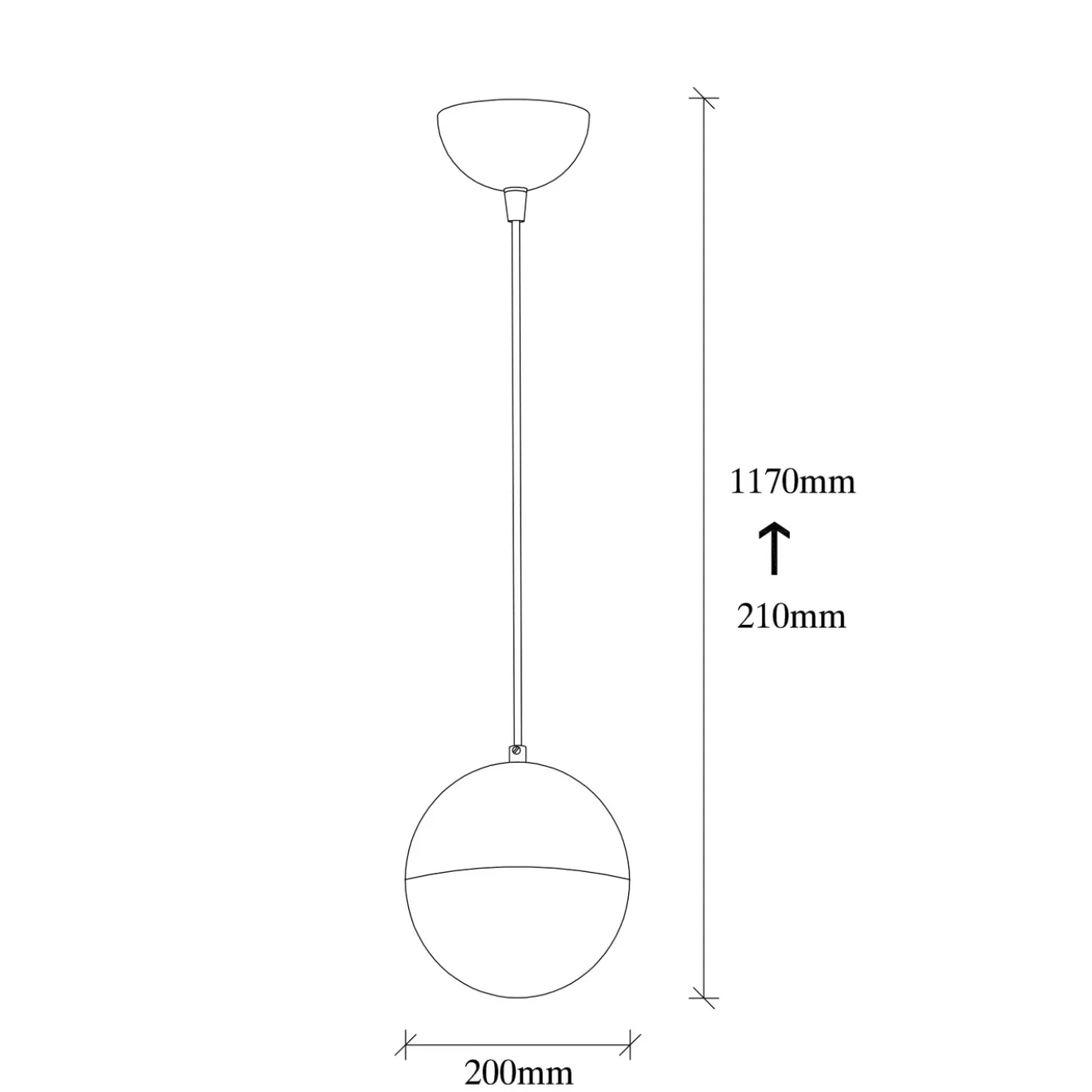 Hanglamp Bastos Goud/Wit