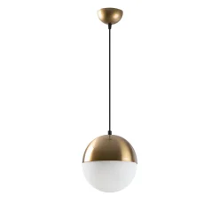 Hanglamp Bastos Goud/Wit