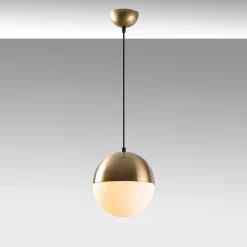 Hanglamp Bastos Goud/Wit