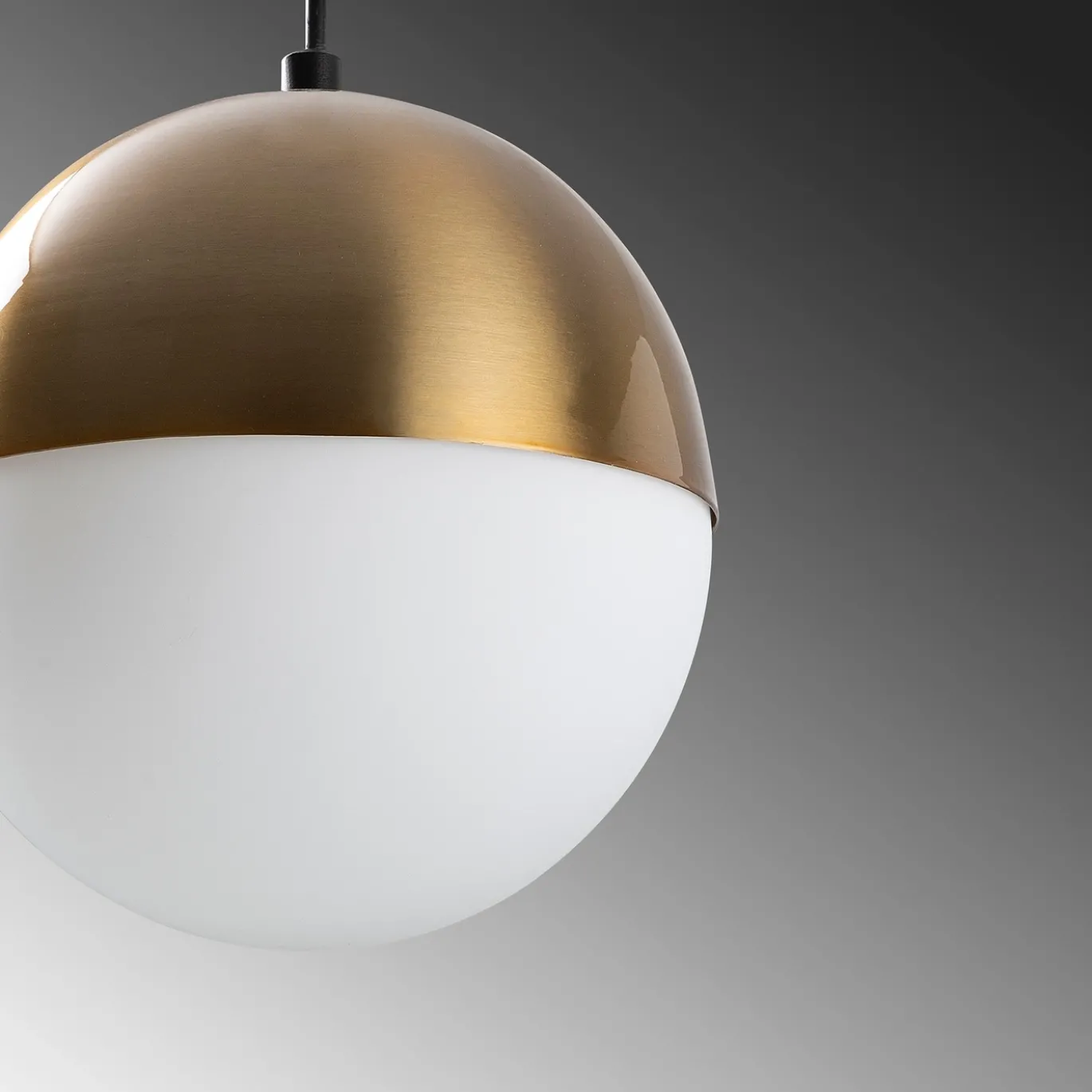 Hanglamp Bastos Goud/Wit