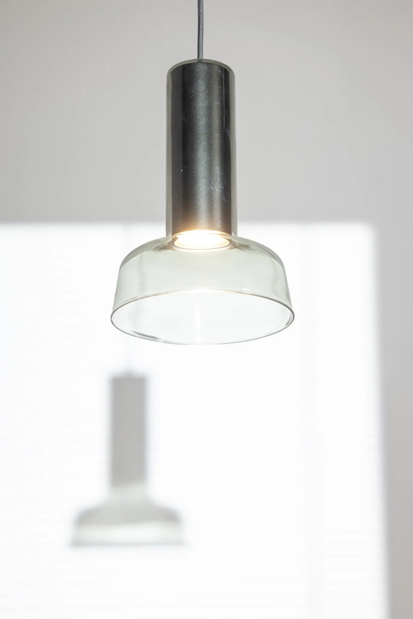 Hanglamp Beal 3-Lichts Getrapt Glas Smoke - Giga Meubel