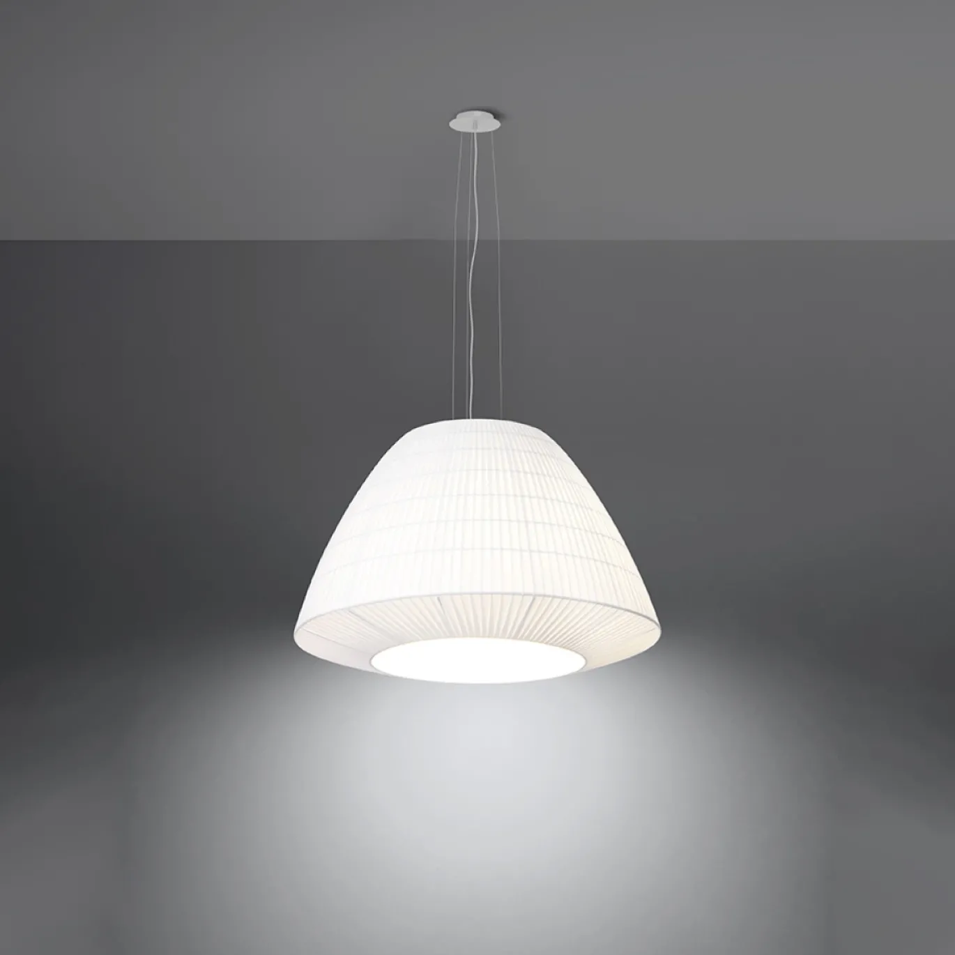 Hanglamp Bella Wit Ø60cm - Giga Meubel