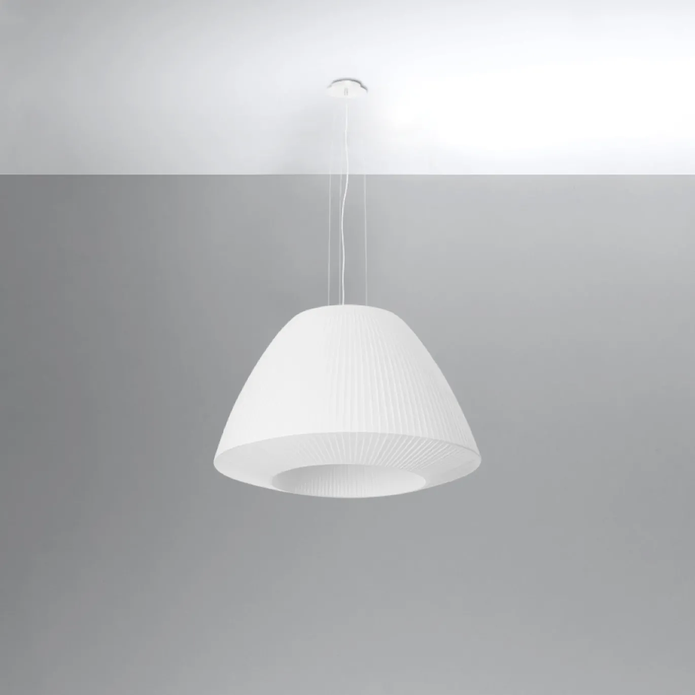 Hanglamp Bella Wit Ø60cm - Giga Meubel