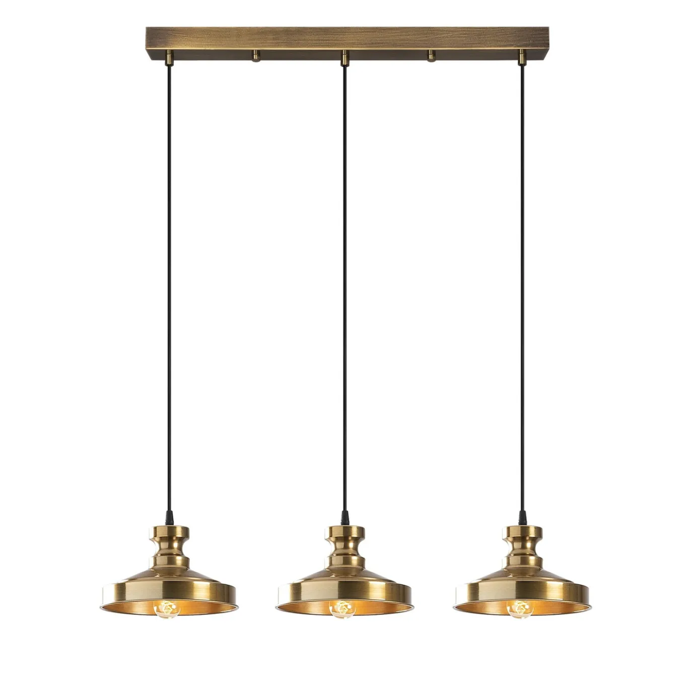 Hanglamp Berceste Design 3-Lichts Goud