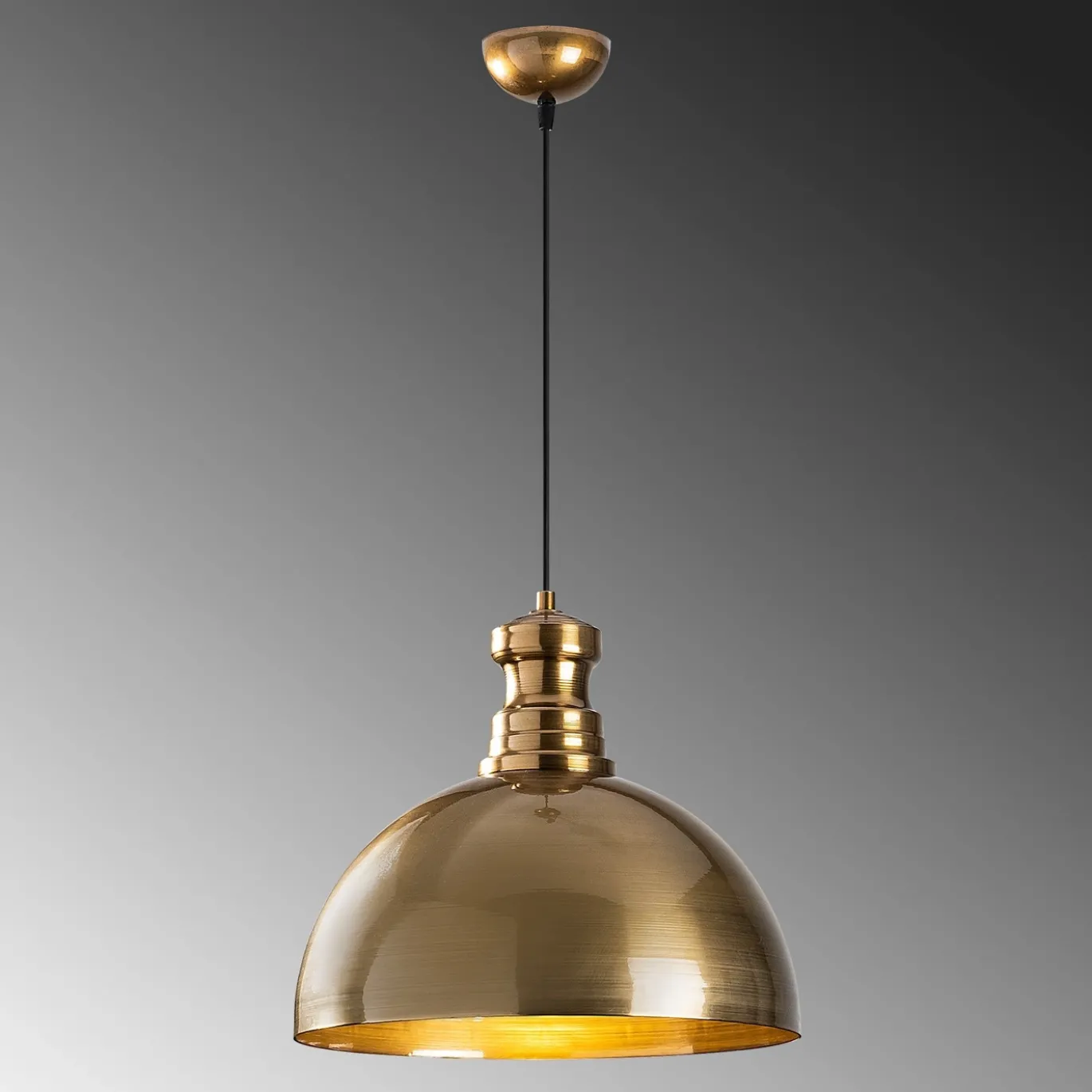 Hanglamp Berceste Dome Goud