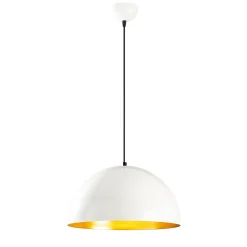 Hanglamp Berceste Dome Wit