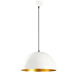 Hanglamp Berceste Dome Wit