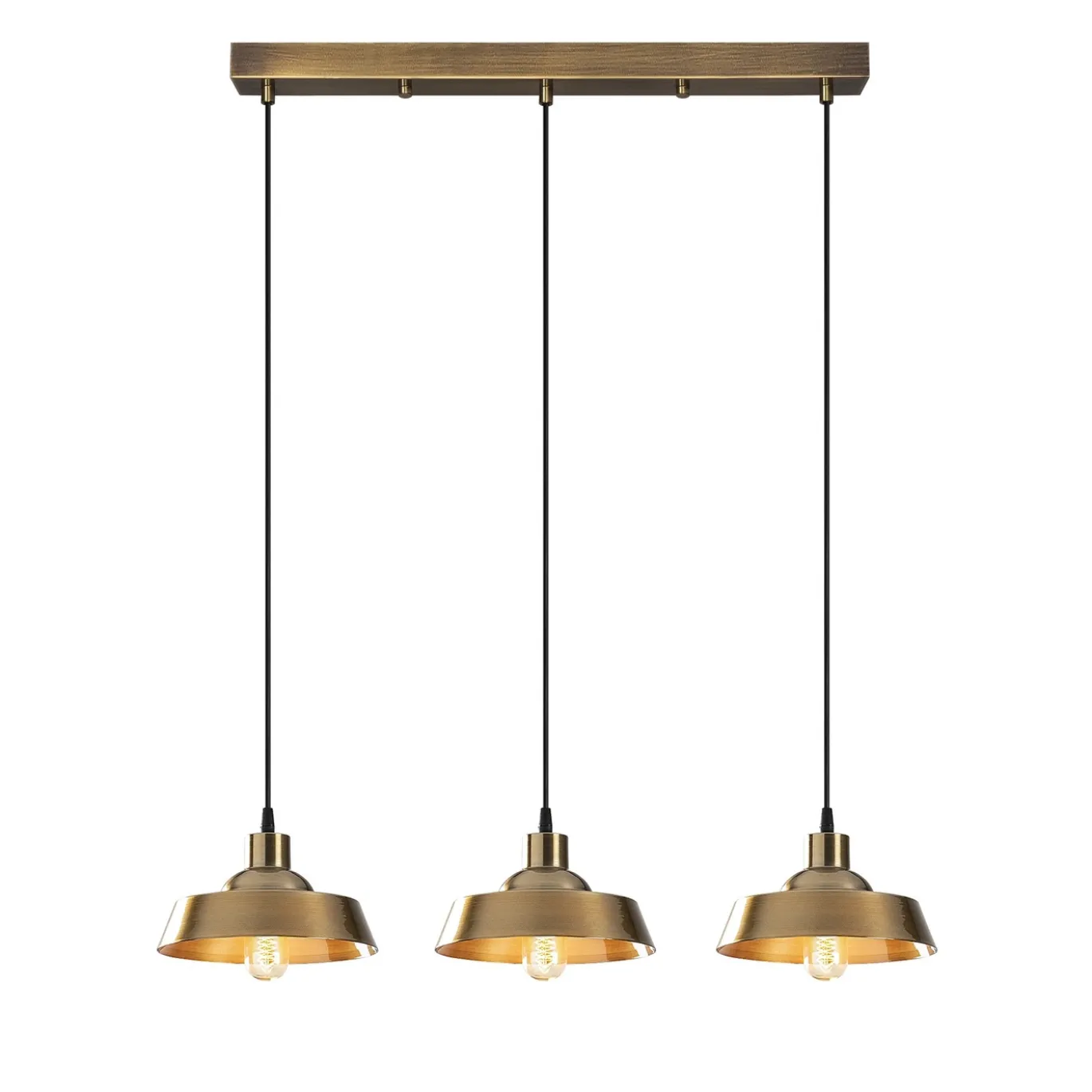 Hanglamp Berceste Ring 3-Lichts Goud