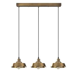 Hanglamp Berceste Ring 3-Lichts Goud