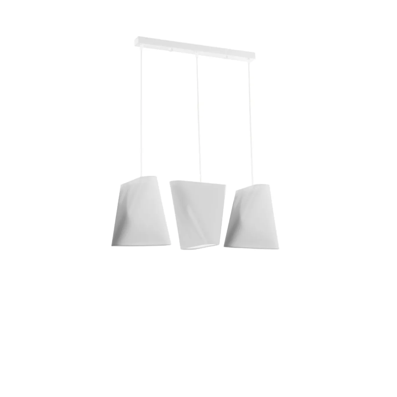 Hanglamp Blum 3-Lichts Wit - Giga Meubel
