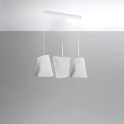 Hanglamp Blum 3-Lichts Wit - Giga Meubel