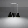 Hanglamp Blum 3-Lichts Zwart - Giga Meubel