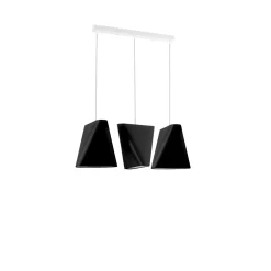 Hanglamp Blum 3-Lichts Zwart - Giga Meubel