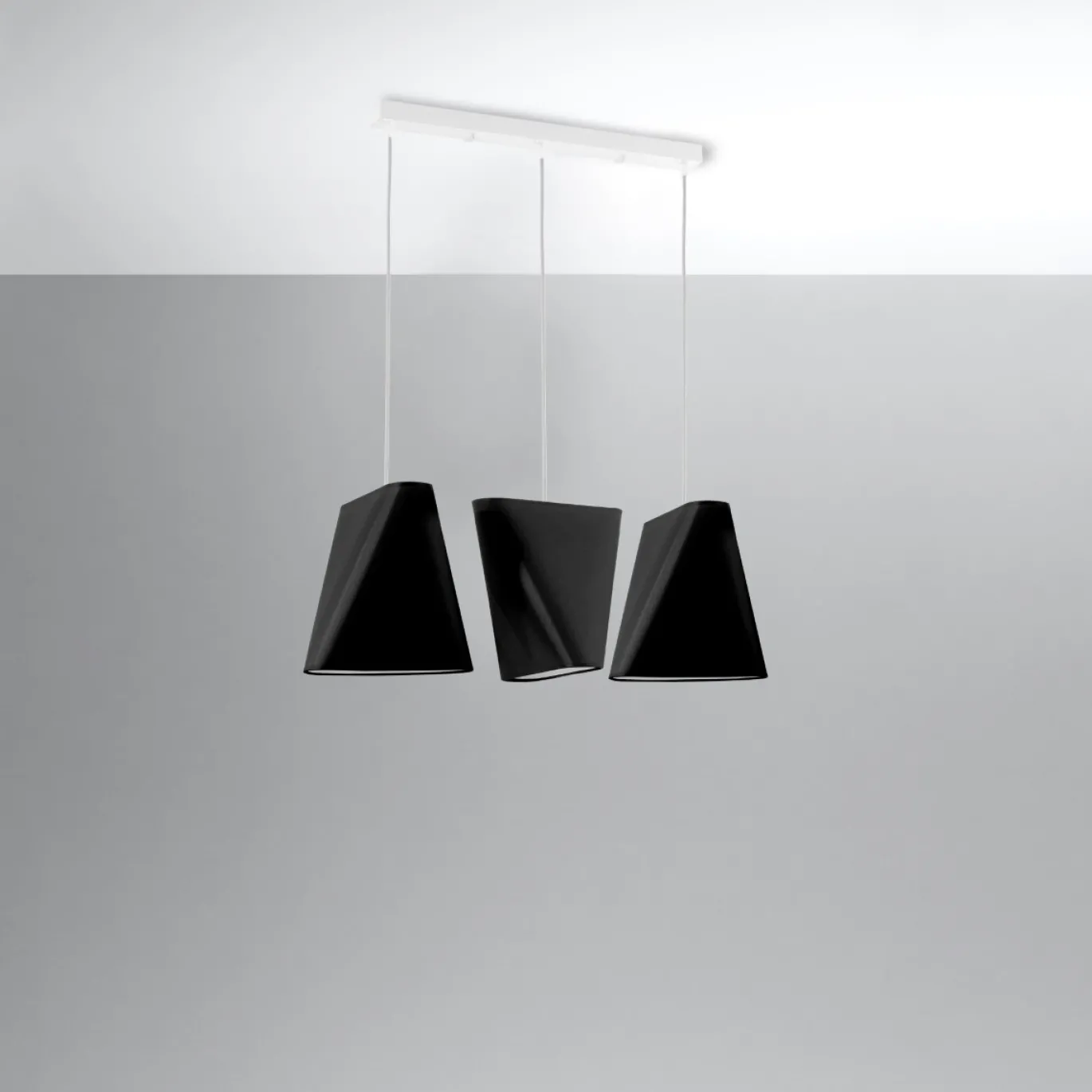Hanglamp Blum 3-Lichts Zwart - Giga Meubel