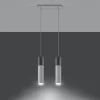 Hanglamp Borgio Wit 2-Lichts - Giga Meubel