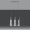 Hanglamp Borgio Wit 3-Lichts - Giga Meubel