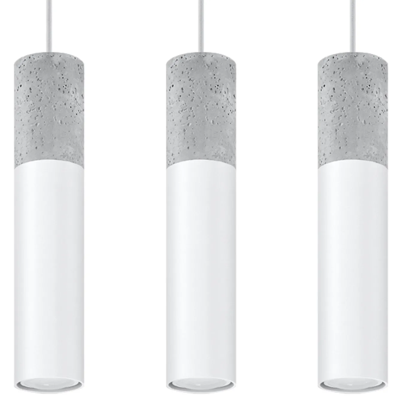 Hanglamp Borgio Wit 3-Lichts - Giga Meubel