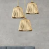 Hanglamp Bulca 3-Lichts Naturel