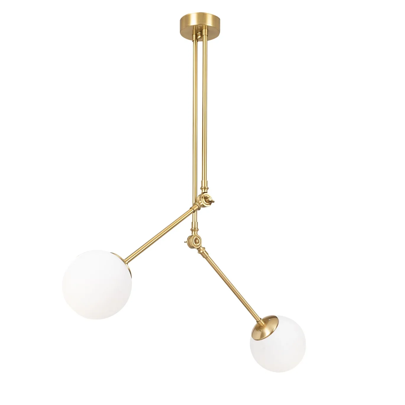 Hanglamp Cambaz 2-Lichts Goud