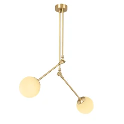 Hanglamp Cambaz 2-Lichts Goud