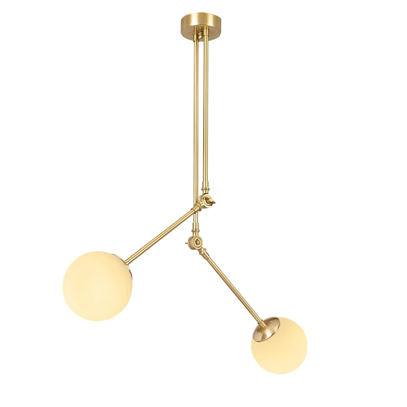 Hanglamp Cambaz 2-Lichts Goud