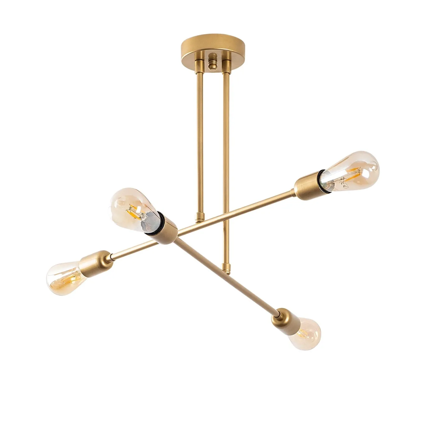 Hanglamp Camel 4-Lichts Goud