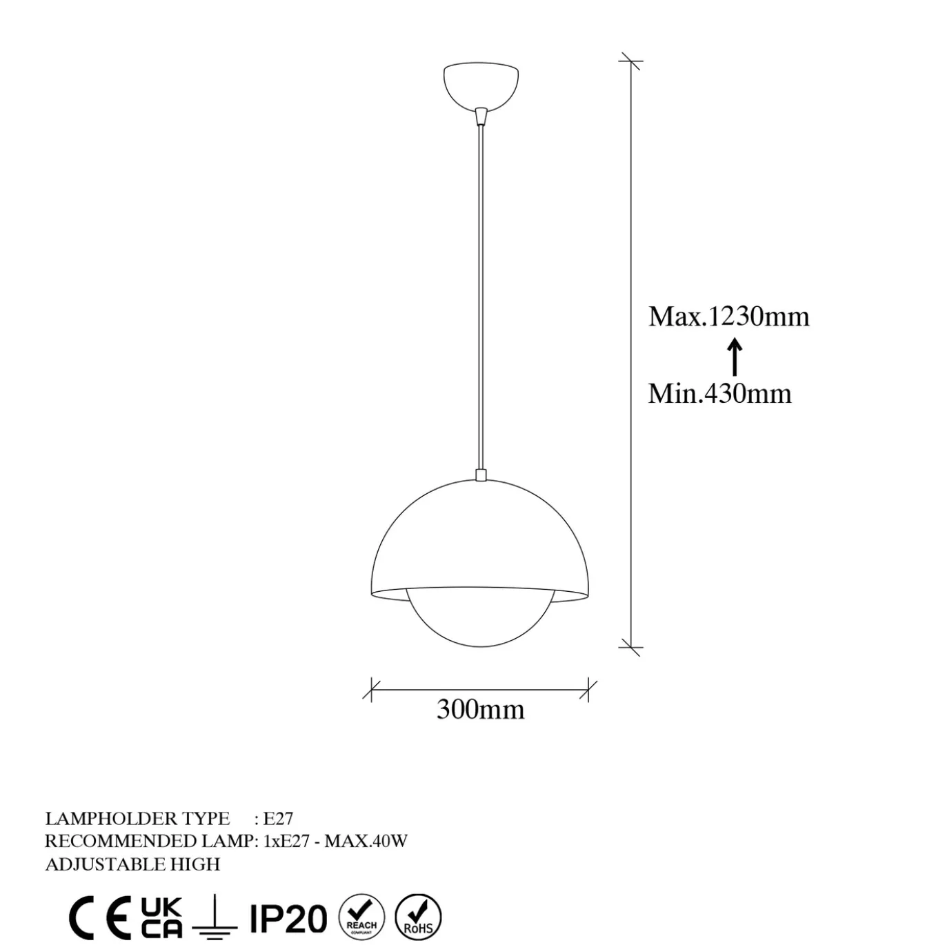 Hanglamp Camgoz Goud