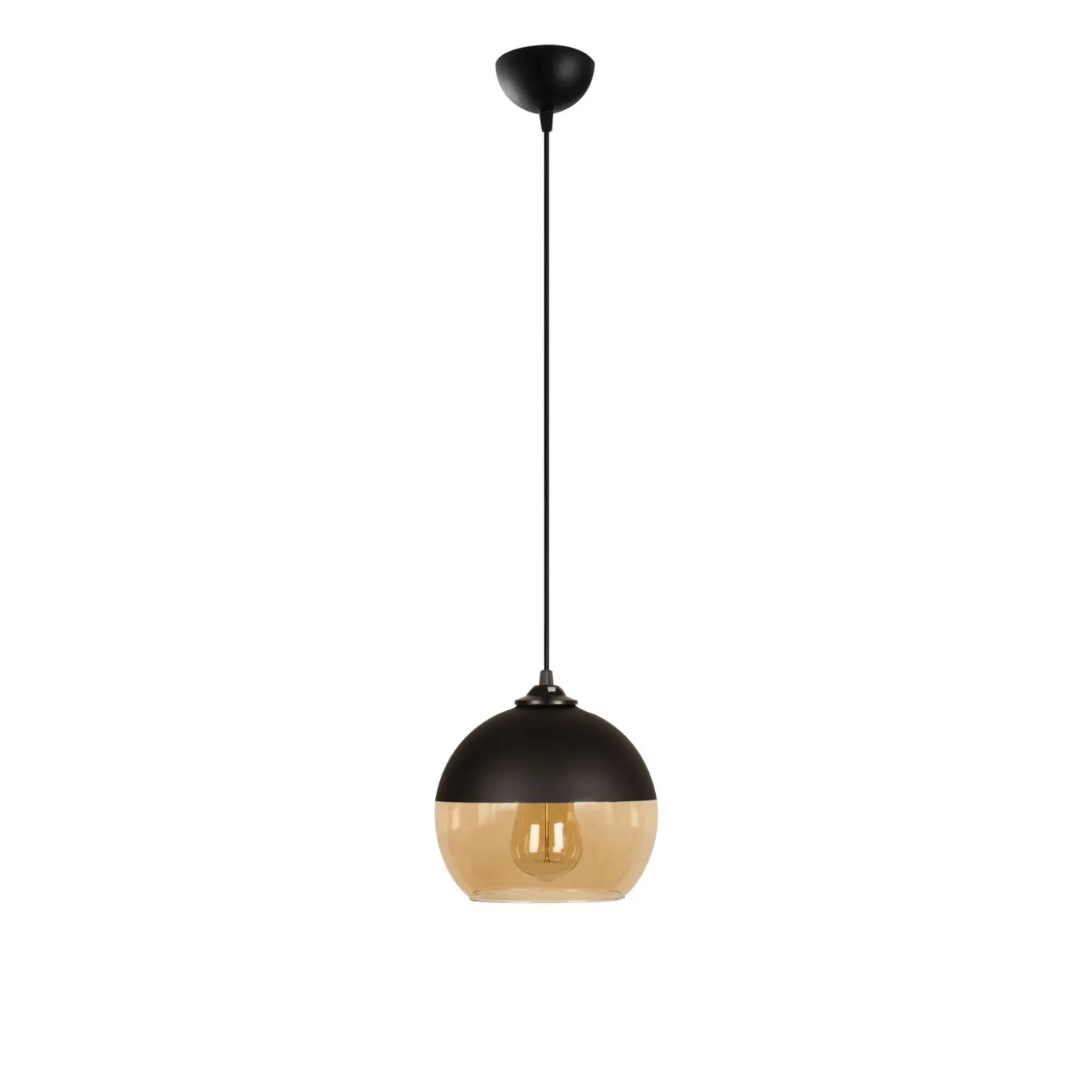 Hanglamp Camini Bol 1-Lichts Honing