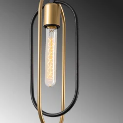 Hanglamp Cerco Goud/Zwart 3-Lichts