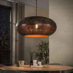 Hanglamp Cielo 1-lichts Antiek Koper Ø68cm - Giga Meubel