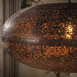 Hanglamp Cielo 1-lichts Antiek Koper Ø68cm - Giga Meubel