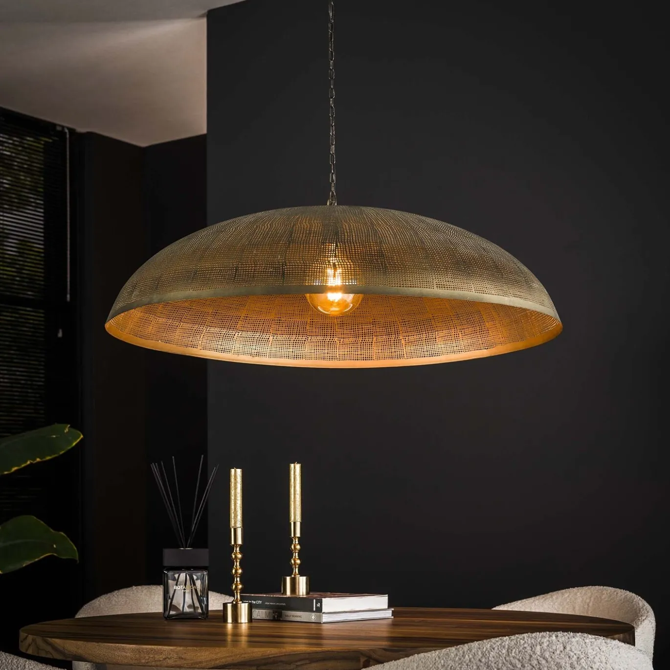 Hanglamp Cosmic Brons Antiek Ø90cm - Giga Meubel