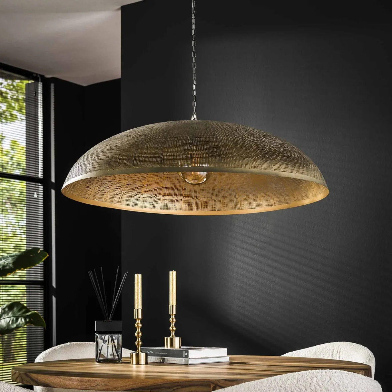 Hanglamp Cosmic Brons Antiek Ø90cm - Giga Meubel